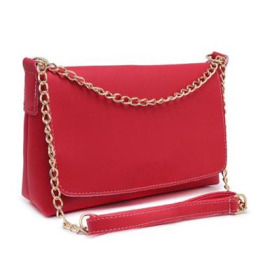 Imagem de Bolsa Feminina Luxo  - Sem marca, Vermelho