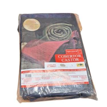 Imagem de Cobertor Guaratingueta Castor Casal 1,80X2,10M Azul Marinho