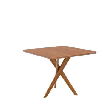 Imagem de Mesa para Sala de Jantar 77cm X 95cm sem Vidro Cacau Cinamomo