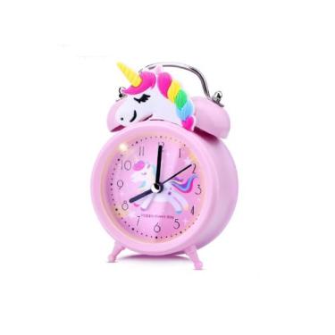 Imagem de Despertador Infantil Unicórnio Rosa
