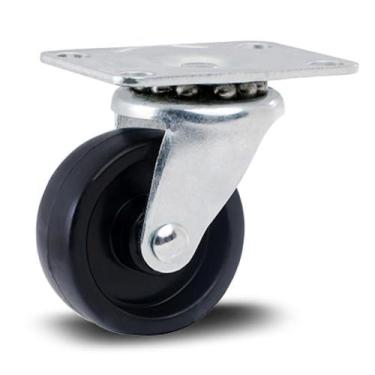 Imagem de Rodízio Série Leve 10 1.5/8" 41mm Placa - Polipropileno 20kg - Colson 