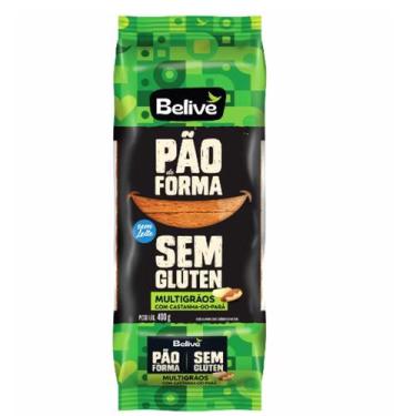 Imagem de Pão De Forma Belive Multigrãos Sem Glúten 400G