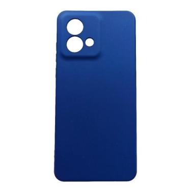 Imagem de Capa Capinha Compatível Com MOTOROLA moto G84 Silicone Aveludada Premi