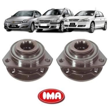Imagem de Par Cubo Da Roda Dianteira Com Rolamento - Astra 1994 A 2005 / Vectra 