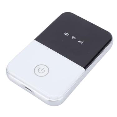 Imagem de Yunseity Router Wi -Fi Mobile 4G, Wi -Fi Portátil para Viagens, Bateria de 2100mAh, Slot para Cartão SIM, Suporta 10 Usuários, Conectividade LTE, Bateria de 2100mAh, para Negócios de