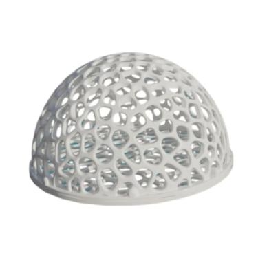 Imagem de Generic Abrigo para peixes Betta, abrigo reutilizável para aquário, decoração para pequenos peixes, camarões, caracóis e ciclídeos, Branco