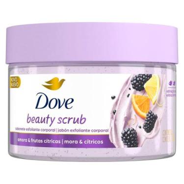 Imagem de Sabonete Esfoliante Corporal Dove Beauty Scrub Amora e Frutas Cítricas