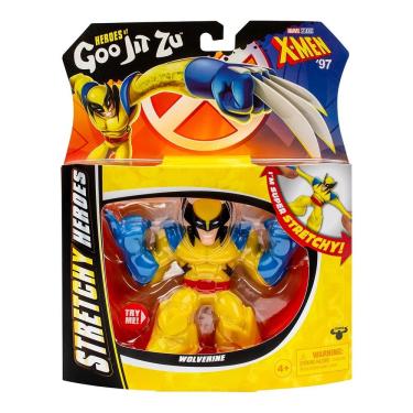 Imagem de Boneco Elástico Wolverine de 11cm - Goo Jit Zu X-Men `97