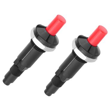 Imagem de Gosknor 2 peças de ignição piezo, ignição de grelha com botão de pressão, substituição de isqueiros de ignição Piezo Spark para forno de lareira a gás