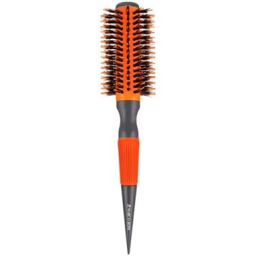 Imagem de Escova Marco Boni Profissional Termica Ceramica Laranja Cerdas Javali 