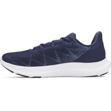 Imagem de Under Armour Tênis masculino Charged Speed Swift, (405) Azul-marinho lavado/preto/amarelo de alta visibilidade, 41