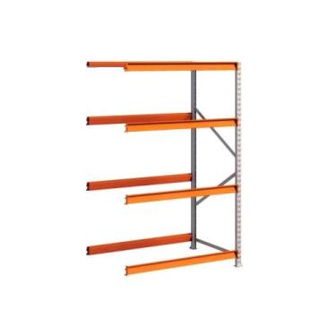 Imagem de Mini porta pallet continuação 4 níveis 250kg 200x120x60cm - AMAPÁ