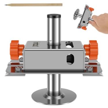 Imagem de Ferramenta de rascunho de madeira, ferramenta de desenho de linha paralela para marcenaria, aço inoxidável, 7 cm, régua ajustável para carpinteiro, ferramenta portátil para carpintaria, layout de