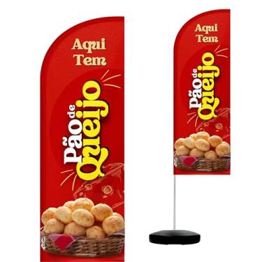 Imagem de Wind Banner Completo 2,10m Pão de Queijo