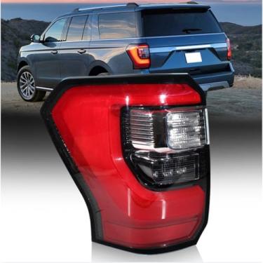 Imagem de CHELANGHU Conjunto de lâmpada traseira de LED adequado para Ford Expedition 2018 2019 2020 2021, substituição do conjunto da lâmpada traseira para JL1Z-13405-H (lado esquerdo do motorista)