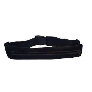 Imagem de Pochete Esportiva Corrida Caminhada Slim Impermeável Ajuste na Cintura Elástica Com Saída para Fone de Ouvido