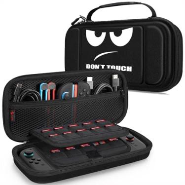 Imagem de FINTIE Estojo De Transporte Para Nintendo Switch 2 (2025), Capa Protetora Rígida [À Prova Choque], Bolsa Viagem Portátil Com 20 Compartimentos Cartões Jogo E Bolso Interno Acessórios (Não Toque)