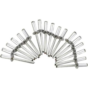 Imagem de Rebite Pop 512 Branco - 5,00Mm X 12,00Mm Cx C/500 Unid