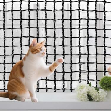 Imagem de POYEE Rede para gatos de 3,5 x 30 m, proteção para varandas, barreira, tela de malha de segurança para animais de estimação para escadas de janela de varanda de apartamento