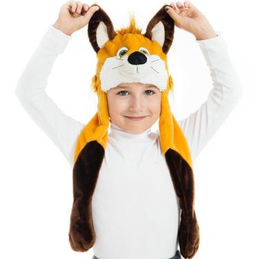 Imagem de Foxy Fox Pelúcia Headpiece Crianças Fantasia Dress-Up Play 5 O`Reet