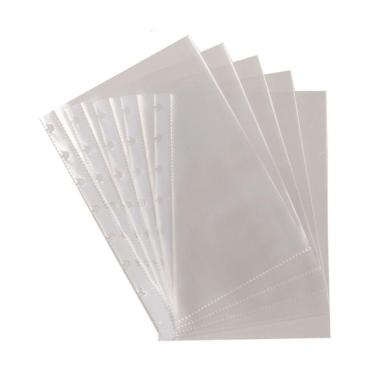 Imagem de Bolsa Plástica Caderno Inteligente Médio 05 Unidades Cristal