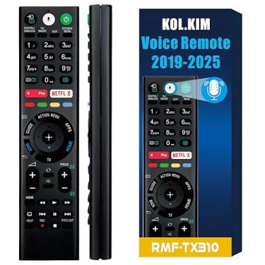 Imagem de Controle remoto universal de voz para Sony Bravia TV controle remoto para Sony Smart TV Bravia All Series Controller 2019-2025 All Voice Remote RMF-TX310U