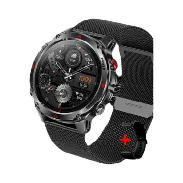 Imagem de Relógio Inteligente Militar Masculino Para Atividades Ao Ar Livre Com 