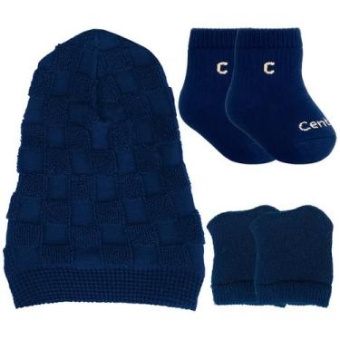 Imagem de Kit Para Enxoval Bebê Saída Maternidade Recém Nascido Roupinha Touca L