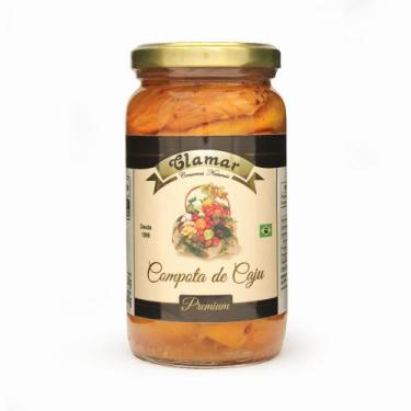 Imagem de Compota De Caju Em Calda 380g 100% Natural Premium - Clamar Conservas