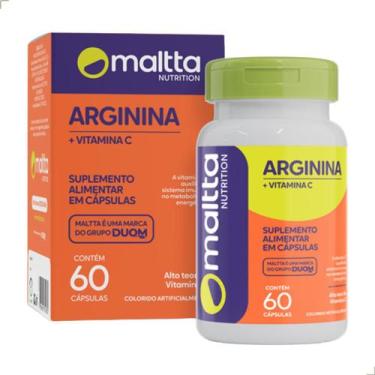 Imagem de Alimentar Arginina + Vitamina C 60 Cápsulas 700mg - Duom