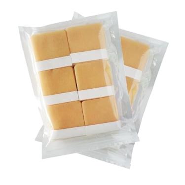 Imagem de Romet Almofadas de filtro de espuma para pacientes com traqueostomia – capas respiráveis, macias e descartáveis – Pacote com 60 – Compatível com a maioria dos tubos de tração