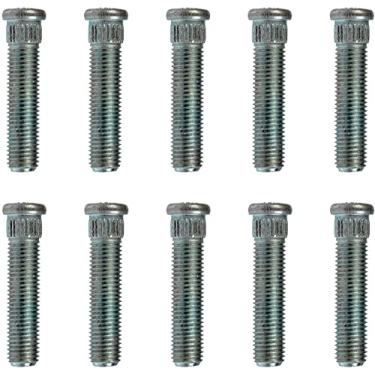 Imagem de Muzzys (conjunto de dez parafusos) 1,27 cm mais longo do que o parafuso de parafuso de roda de estoque para Chevrolet Camaro 1982-2002 para espaçadores de roda e aros de reposição e rodas/rodas de 12,7 cm de comprimento extra estendido serve para frente e traseira @