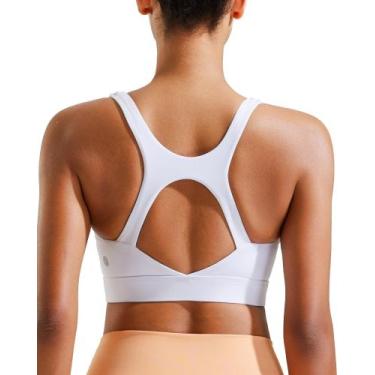 Imagem de Sutiã esportivo RUNNING GIRL High Support White Molded Cup