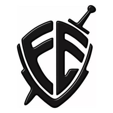 Imagem de Adesivo Fé Carro Moto Capacete Resinado Escudo Preto Res09