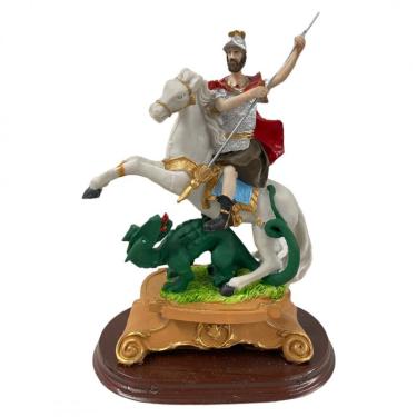 Imagem de Imagem São Jorge em Resina 27,5 cm
