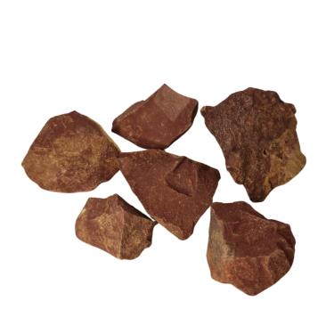 Imagem de Pedra Natural Jaspe Vermelho Bruto 500 gramas