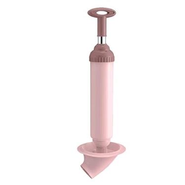 Imagem de Desentupidor Manual de Pia, Vaso E Esgoto Tipo Bomba de Sucção 150mm Alta Pressão(Rosa - Versão Atualizada)