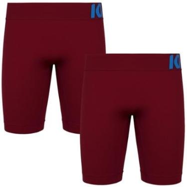 Imagem de Kit 2 Bermuda Térmica Sem Costura Masculina-Masculino