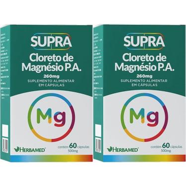 Imagem de Kit 2X Supra Cloreto de Magnésio P.A. - 60 Cápsulas - Herbamed-Masculino
