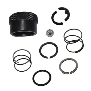 Imagem de N864734 NA202231 N921819 Kit de chave de impacto de esfera de aço com mola de colarinho, adequado para montagem de chave de impacto atômica sem fio Dewalt DCF850B DCF850 DCF850N