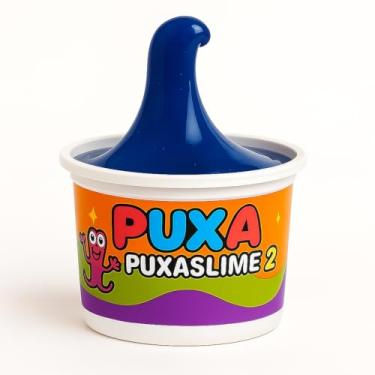 Imagem de Puxa Slime - Geleca Elástica Divertida para Crianças - Brinquedo Sensorial que Estimula Criatividade e Alivia o Estresse (Azul)