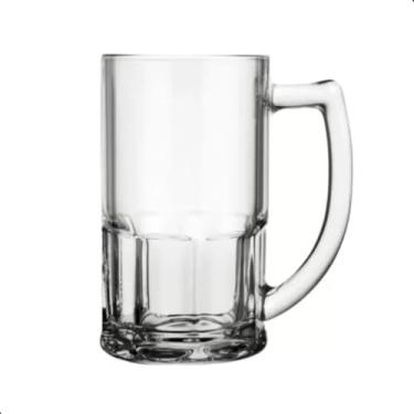 Imagem de Kit 12 Canecas de Chopp Cerveja 320ml Vidro Resistente