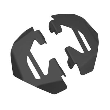 Imagem de KiBcsLic 1 par de protetores de disco de freio dianteiro para pinça, de proteção anti-queda CNC confiáveis, acessório de metal para R1200GS R Ninet, Preto