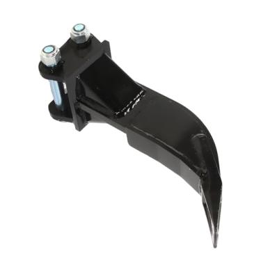 Imagem de Nakkaa Retroescavadeira de gancho único para escavadeira pequena, compatível com escavadeira pequena de 1 a 1,5 tonelada, 9,54 polegadas, diâmetro do furo 0,98 polegadas, distância entre eixos central