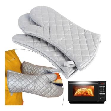 Imagem de 2X Kit Par Luva Térmica Para Forno Fogão Cozinha Multiuso Ci