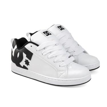 Imagem de DC Shoes Tênis feminino Court Graffik, Branco/preto, 38