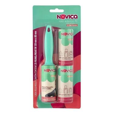 Imagem de 2X Rolo Adesivo Noviça Fit 2 Refis 25 Folhas Bettanin