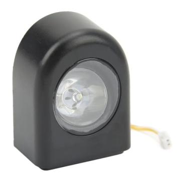 Imagem de Chiffonade Substituição de luz frontal de scooter elétrica de farol frontal de LED para M365 M365 Pro M365 Pro2 1S Lite E-Scooter peças sobressalentes (preto)