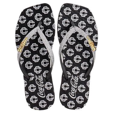 Imagem de Chinelo Feminino Carlo Square Coca-Cola Cc4326-Feminino