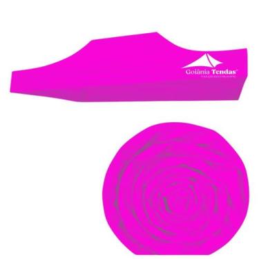 Imagem de Cobertura Tenda Sanfonada 6x3 Pvc Vinilica - Goiania Tendas, Branco